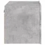 Wand-Nachttisch mit LED-Lichtern in Betongrau von , Nachttische - Ref: Foro24-836818, Preis: 53,75 €, Rabatt: %