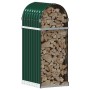 Leñero de acero galvanizado verde 40x45x100 cm by , Firewood bags and holders - Ref: Foro24-364537, Price: 49,46 €, Discount: %