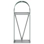 Leñero de acero galvanizado verde 40x45x100 cm by , Firewood bags and holders - Ref: Foro24-364537, Price: 49,46 €, Discount: %