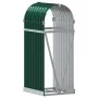 Leñero de acero galvanizado verde 40x45x100 cm by , Firewood bags and holders - Ref: Foro24-364537, Price: 48,74 €, Discount: %