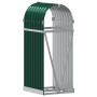 Leñero de acero galvanizado verde 40x45x100 cm by , Firewood bags and holders - Ref: Foro24-364537, Price: 49,46 €, Discount: %
