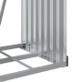Leñero de acero galvanizado verde 40x45x100 cm by , Firewood bags and holders - Ref: Foro24-364537, Price: 49,46 €, Discount: %