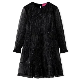 Kleid für Kinder mit langen Ärmeln in Schwarz, Größe 104. von , Kinderkleider - Ref: Foro24-14883, Preis: 15,92 €, Rabatt: %