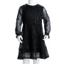 Vestido infantil de manga larga negro 104 de , Vestidos de niños - Ref: Foro24-14883, Precio: 16,08 €, Descuento: %