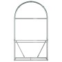 Grüner feuerverzinkter Stahlholzständer 120x45x210 cm von , Brennholztaschen und -halter - Ref: Foro24-364542, Preis: 64,66 €...
