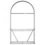 Leñero de acero galvanizado verde 120x45x210 cm by , Firewood bags and holders - Ref: Foro24-364542, Price: 63,80 €, Discount: %
