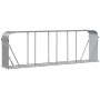 Leñero de acero galvanizado gris claro 300x45x100 cm by , Firewood bags and holders - Ref: Foro24-364556, Price: 78,37 €, Dis...