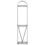 Leñero de acero galvanizado marrón 40x45x170 cm by , Firewood bags and holders - Ref: Foro24-364568, Price: 57,57 €, Discount: %