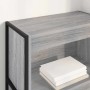 Estantería para libros Gris Sonoma 80 x 30 x 155 cm en Librerías y estanterías | Comprar online en Foro24