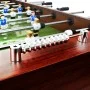 Steel foosball table 60 kg brown 140x74.5x87.5 cm by vidaXL, Foosball tables - Ref: Foro24-91439, Price: 378,21 €, Discount: %