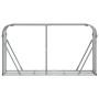 Leñero de acero galvanizado gris claro 180x45x100 cm by , Firewood bags and holders - Ref: Foro24-364554, Price: 55,18 €, Dis...