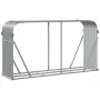 Leñero de acero galvanizado gris claro 180x45x100 cm de , Bolsas y soportes de leña - Ref: Foro24-364554, Precio: 54,47 €, De...