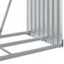 Leñero de acero galvanizado marrón claro 80x45x190 cm by , Firewood bags and holders - Ref: Foro24-364580, Price: 63,10 €, Di...