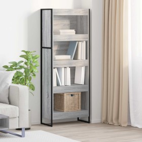Estantería para libros Gris Sonoma 80 x 30 x 155 cm en Librerías y estanterías | Comprar online en Foro24