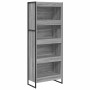 Estantería para libros Gris Sonoma 80 x 30 x 155 cm en Librerías y estanterías | Comprar online en Foro24