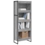 Estantería para libros Gris Sonoma 80 x 30 x 155 cm en Librerías y estanterías | Comprar online en Foro24