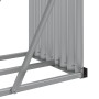 Verzinkter silberner Holzstapelhalter 180x45x100 cm von , Brennholztaschen und -halter - Ref: Foro24-364594, Preis: 56,65 €, ...