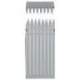 Verzinkter silberner Holzstapelhalter 80x45x120 cm von , Brennholztaschen und -halter - Ref: Foro24-364589, Preis: 47,30 €, R...