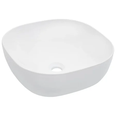 Waschbecken 42,5x42,5x14,5 cm aus weißer Keramik von vidaXL, Sinkt - Ref: Foro24-143917, Preis: 65,52 €, Rabatt: %