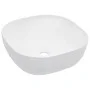 Lavabo 42,5x42,5x14,5 cm cerámica blanco de vidaXL, Lavabos - Ref: Foro24-143917, Precio: 65,52 €, Descuento: %