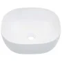 Lavabo 42,5x42,5x14,5 cm cerámica blanco de vidaXL, Lavabos - Ref: Foro24-143917, Precio: 65,52 €, Descuento: %