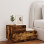 Mesita de noche con luces LED roble ahumado 70x36x40,5 cm de , Mesitas de noche - Ref: Foro24-836781, Precio: 69,64 €, Descue...