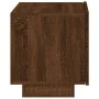 Nachtisch mit LED-Lichtern in brauner Eiche 70x36x40,5 cm. von , Nachttische - Ref: Foro24-836783, Preis: 69,82 €, Rabatt: %