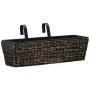 Conjunto de jardineras 2 unidades jacinto de agua marrón by vidaXL, Pots and planters - Ref: Foro24-45578, Price: 73,65 €, Di...