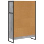 Estantería para libros Gris Sonoma 80 x 30 x 155 cm en Librerías y estanterías | Comprar online en Foro24