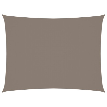 Rectangular taupe grey Oxford fabric sail shade 2x3.5 m by , Umbrellas - Ref: Foro24-135421, Price: 25,94 €, Discount: %