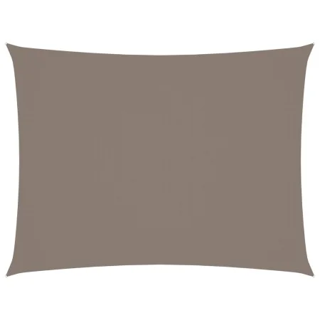 Rectangular taupe grey Oxford fabric sail shade 2x3.5 m by , Umbrellas - Ref: Foro24-135421, Price: 31,36 €, Discount: %