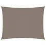 Rectangular taupe grey Oxford fabric sail shade 2x3.5 m by , Umbrellas - Ref: Foro24-135421, Price: 31,36 €, Discount: %