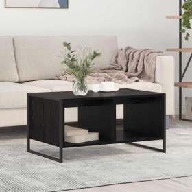 Mesa de Café Roble Negro 80 x 50 x 40 cm Madera contrachapada en Mesas de centro | Comprar online en Foro24