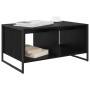 Mesa de Café Roble Negro 80 x 50 x 40 cm Madera contrachapada en Mesas de centro | Comprar online en Foro24