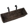 Conjunto de jardineras 2 unidades jacinto de agua marrón by vidaXL, Pots and planters - Ref: Foro24-45578, Price: 74,86 €, Di...