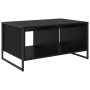 Mesa de Café Roble Negro 80 x 50 x 40 cm Madera contrachapada en Mesas de centro | Comprar online en Foro24