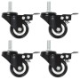 Swivel wheels with brakes 4 units 50 mm by , Material handling - Ref: Foro24-143440, Price: 24,83 €, Discount: %