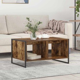 Mesa de Café Roble Humo 80 x 50 x 40 cm Madera contrachapada en Mesas de centro | Comprar online en Foro24