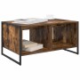 Mesa de Café Roble Humo 80 x 50 x 40 cm Madera contrachapada en Mesas de centro | Comprar online en Foro24