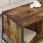 Mesa de Café Roble Humo 80 x 50 x 40 cm Madera contrachapada en Mesas de centro | Comprar online en Foro24