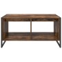 Mesa de Café Roble Humo 80 x 50 x 40 cm Madera contrachapada en Mesas de centro | Comprar online en Foro24