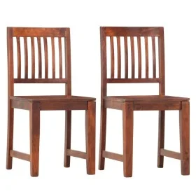 Dining chairs 2 units solid mango wood by , dining chairs - Ref: Foro24-286251, Price: 140,00 €, Discount: %