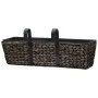 Conjunto de jardineras 2 unidades jacinto de agua marrón by vidaXL, Pots and planters - Ref: Foro24-45578, Price: 73,65 €, Di...