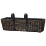 Set von 2 Pflanzgefäßen Wasserhyazinthe braun von vidaXL, Töpfe und Pflanzgefäße - Ref: Foro24-45578, Preis: 74,86 €, Rabatt: %