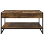 Mesa de Café Roble Humo 80 x 50 x 40 cm Madera contrachapada en Mesas de centro | Comprar online en Foro24
