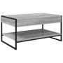 Mesa de Café Gris Sonoma 80 x 50 x 40 cm Madera contrachapada en Mesas de centro | Comprar online en Foro24
