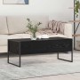 Mesa de Café Roble Negro 100 x 46 x 40 cm Madera contrachapada en Mesas de centro | Comprar online en Foro24