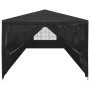 Carpa para fiestas gris antracita 3x9 m