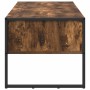 Mesa de Café Roble Humo 100 x 46 x 40 cm Madera contrachapada
