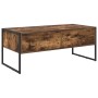 Mesa de Café Roble Humo 100 x 46 x 40 cm Madera contrachapada